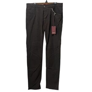 camouflage ar & j pants New Made In Italy 36” X 34” Brown Corduroy